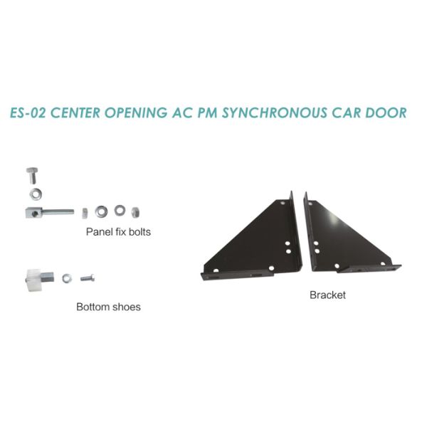 50/60 Hz Rated Frequency Elevator Door Components Opening AC Pm Synchronous Car Door