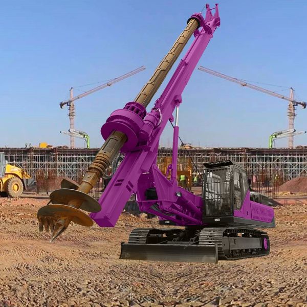 Hydraulic Rotary Drilling Rig Machine Construction Engineering