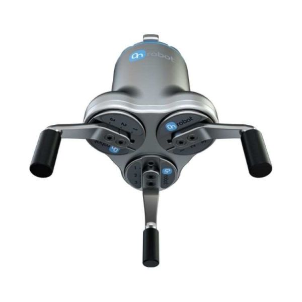 Robot Collaborative With 3FG15 Three Finger Flexible Gripper With Robotic Arm As