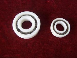 China PTFE PVDF Plastic Ball Bearings Corrosion Preventive With Ceramic Or Stainless Balls on sale