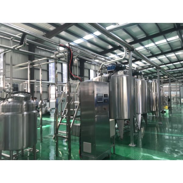 Quality Paste Puree Mixing 3T/H Fruit Juice Processing Line for sale