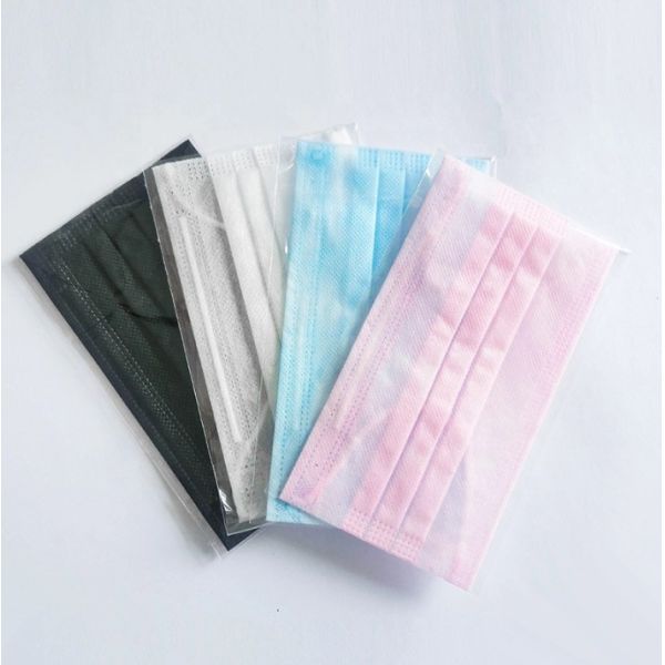 3 Layers BFE 99% 50 Pcs Mint Smell Disposable Face Mask