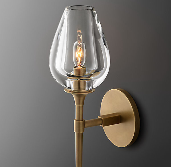 Glass Wall Lamp LED Bulb With Screw-In Installation Method 1 For Easy Installati