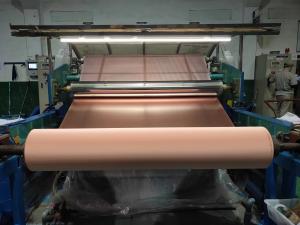  RCC Red HTE Copper Foil Polyimide Board Suit 12 Mic SGS / RoHS Approval Manufactures