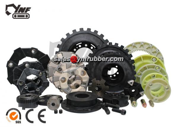 Quality Flexible Rubber Hydraulic Pump Engine Drive Couplings for  Excavators Earthmoving Equipment for sale
