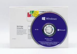 64 Bit Microsoft Windows 10 Pro Oem DVD Package German Language