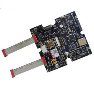 4-Layer PCB Board with White Silkscreen Color for B2B