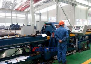 Automated CNC Pipe End Face Beveling Machine for thick heavy piping spool preparation