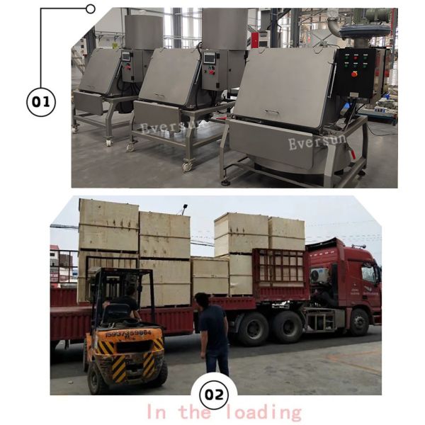 Full Automatic Bag Dump Station With Roller Conveyor For Bulk Bags Material