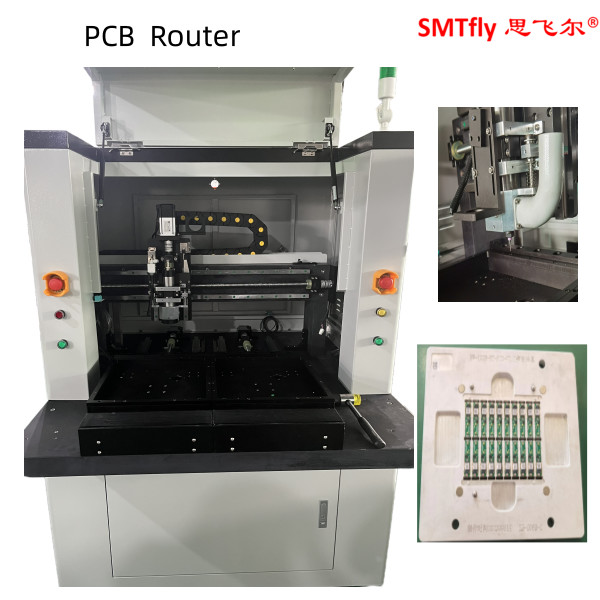 High-Speed PCB Router Machine with Adjustable Router Bit for Quick and