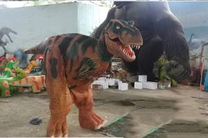  Sillicon Rubber Soft Skin Realistic Dinosaur Costume Handmade Life Size Manufactures