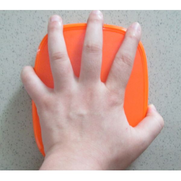 White / Orange High Precision Kitchen Scale 5kg Max Capacity