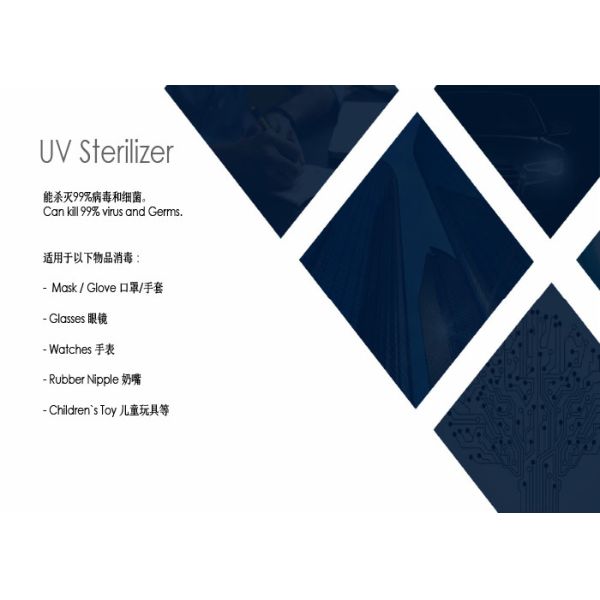 Portable Small Uv Sterilizer Box Smartphone Sterilizer Box With Usb Wireless Charging