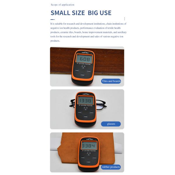 ONETEST Solid Negative Ion Tester Negative Ion Powder / Sheet Coating Testing