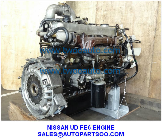 NISSAN UD ENGINE FE6 ENGINE, USED NISSAN FE6 ENGINE
