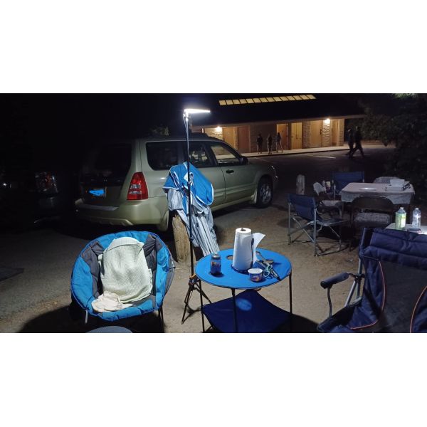 1680 Lumen Outdoor Working Light Tripod Telescoping Work Light