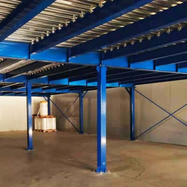 Fully Customizable Steel Platform Mezzanine Floor System Multi Level Racking Design