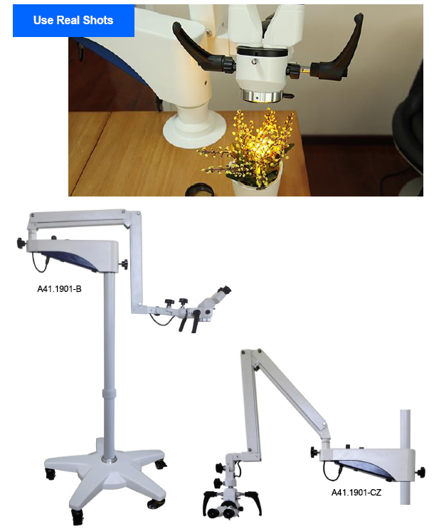 6x 50-80mm Adjustable Dental Operating Microscope