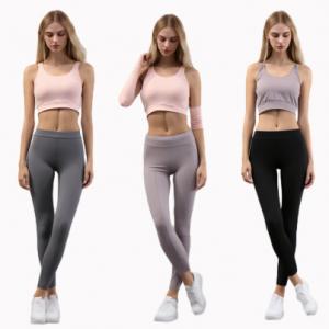 China Private Label Workout Wear Shorts Suit for Women Seamless Scrunch Bum Two Piece Pants Set on sale