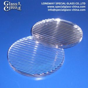 Borosilicate Float Glass‌ Led Light Lens Scratch Resistant‌ Linear Spread Lens