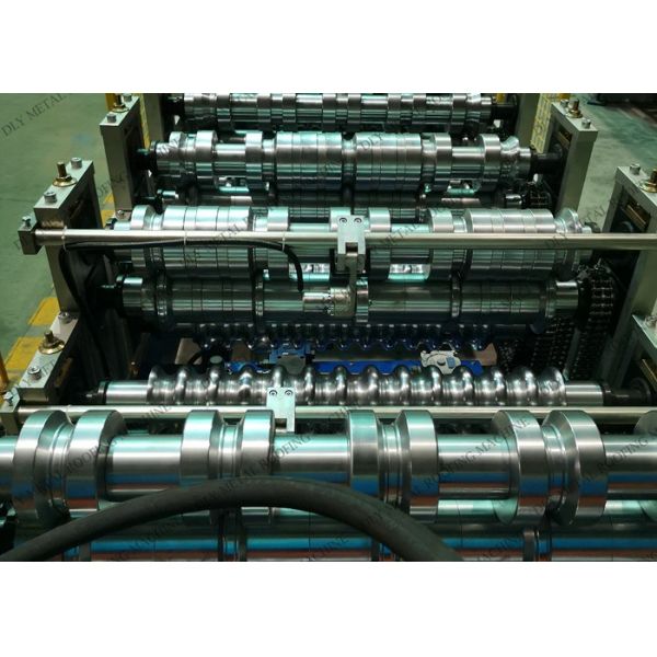 Prepainted Metal Roofing Machine Plc Automatic Sheet Tile Making Hydraulic Pump