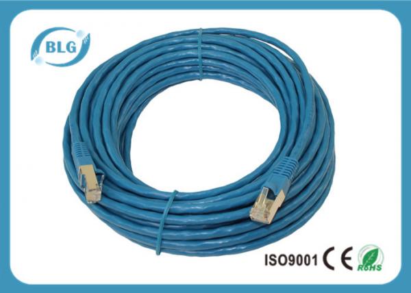 Quality 2M 5M 15M Cat5e Network Patch Cable Customized Length Wear Resistant for sale