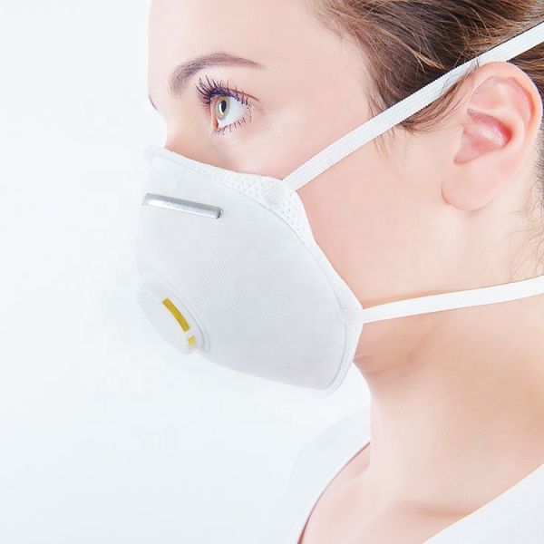 Quality Lightweight Ffp2 Cup Mask Dual Point Attachment Provide Secure Seal for sale