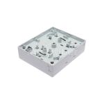 1core 2core 4core FTTH Faceplate SC LC Adapter UL94V0 ABS Wall Mounting FTTH