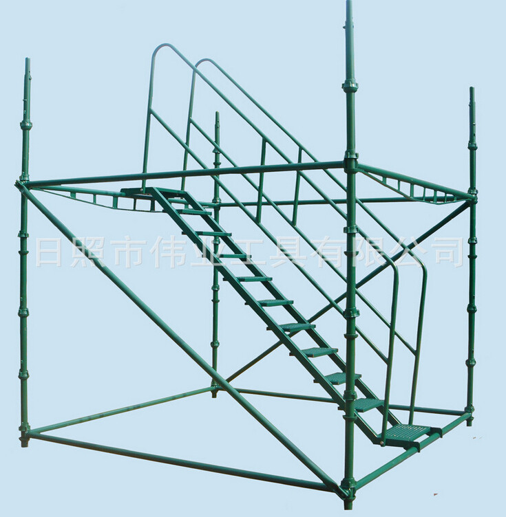 Heavy load capacity Steel cuplock scaffolding system / Top cup scaffolding