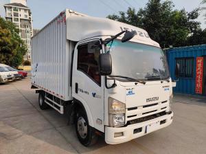  White Manual Pre Owned Cargo Vans Diesel Isuzu Used Cargo Van Box Truck Manufactures