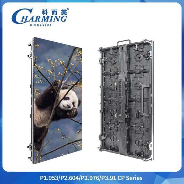 Quality P2.6/2.976/3.91 Two-Step Lock change Hoisting horizontal 140°  vertical 120° With Front And Rear Maintenance LED Video Wall for sale