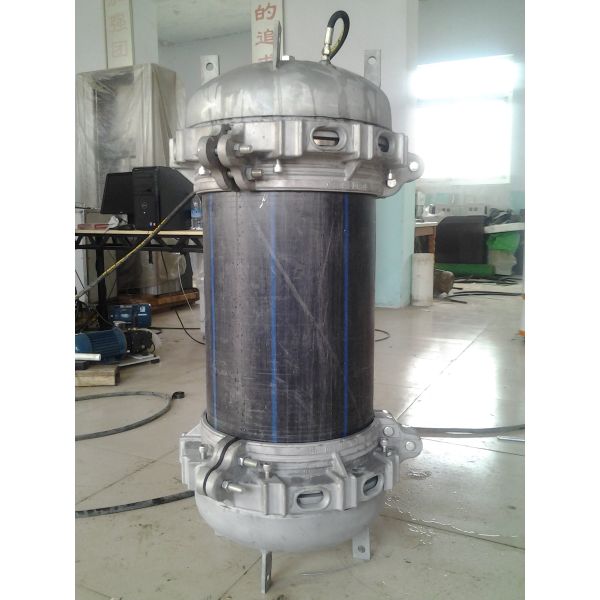 High Performance 400mm Plastic Pipe End Caps Nickel Coating Surface