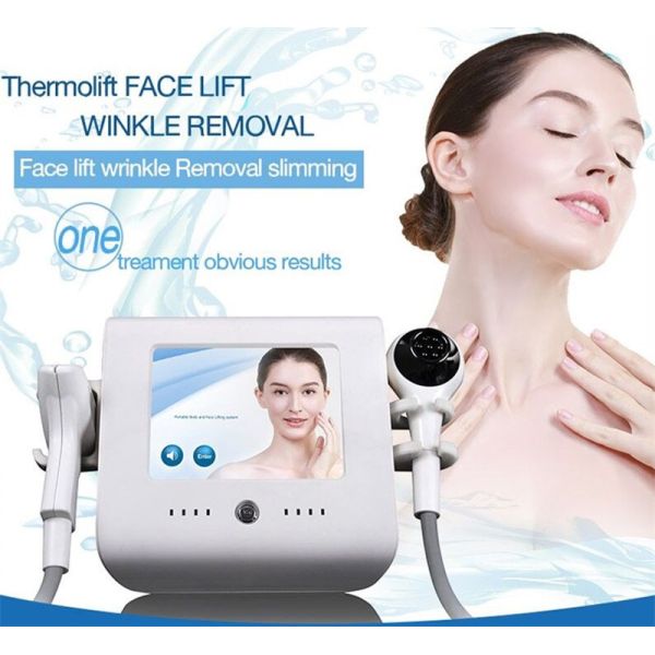 Vacuum Focus Rf Thermolift Face Lifting Machine / Device Wrinkle Removal