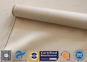  800 Degree Celsius 600 g/m2 Brown High Silica Fabric Cloth 0.7 mm Fiberglass Fabric Manufactures