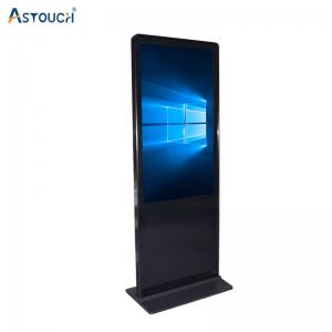  IR Touch 65 Inch Indoor Free Standing Digital Display For Retail Manufactures