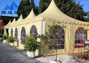 PVC Canopy Gazebo Tent For Celebrations , Flame Retardant Wedding Party Tent Manufactures