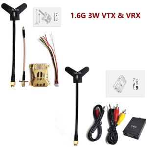 1.6Ghz 3W FPV VTX VRX UAV Video Transmitter and Receiver for Drone Transmission