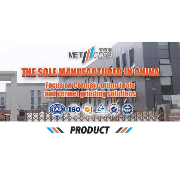 Customized Cermet Cutting Tools Flat Ceramic Metal Plate / Blank Non Standard Products