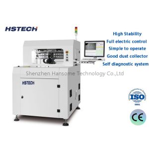 Full Electric Control High Stability Simple To Operate Automatic Curve PCB Router Using Sycotec Spindle