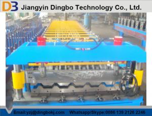  Economical Roof Panel Roll Forming Machine With PLC Control System For Wall And Roof Construction Manufactures