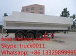 factory sale CLW 3 axle 30ton feed tank trailer for farm, best price 40-50m3