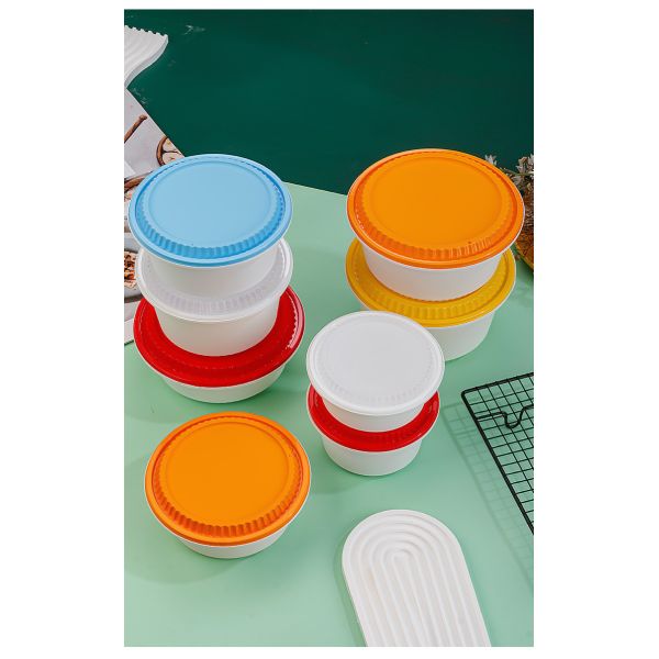 PP Disposable Takeout Containers with Snap Lids