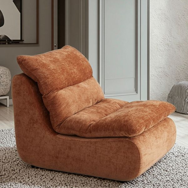Compressed Sponge Folding Convertible Modular Vacuum-Packed Extendable Fabric Sofa Bed Living Room School Park Modern Design