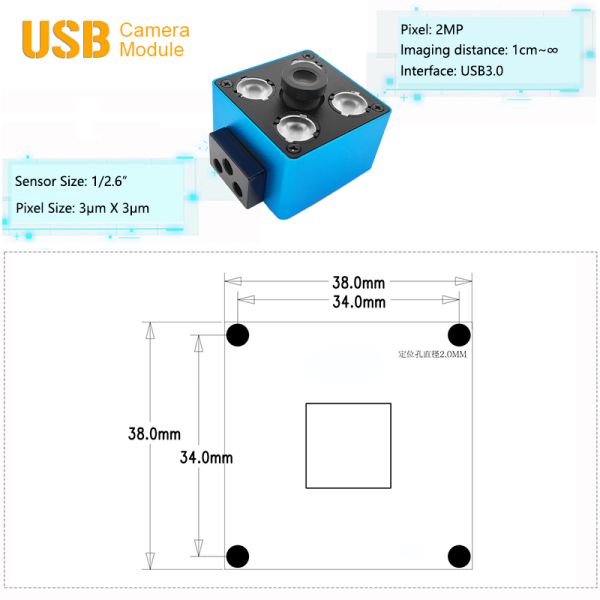 2MP USB3.0 Camera Module