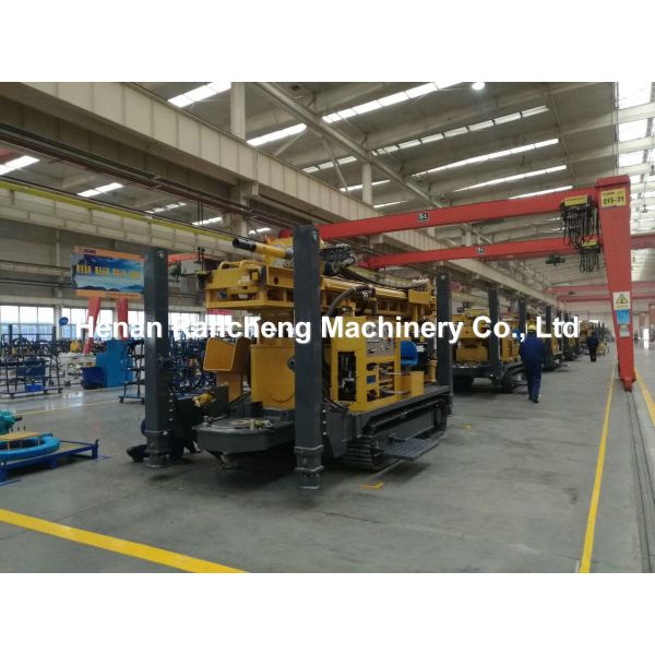 Hydraulic Crawler Mounted Borehole Machine 500m Multi Functional Drilling Rig