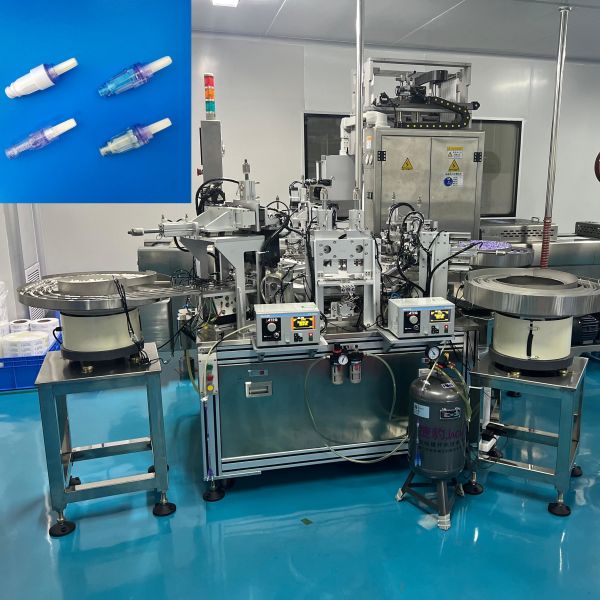 Quality Customizable automated assembly machine for  needle-free connector with turntable operation and high process technology for sale