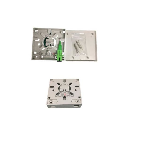 ABS material fiber optical rosette box, Fiber Optic Cable Termination Box