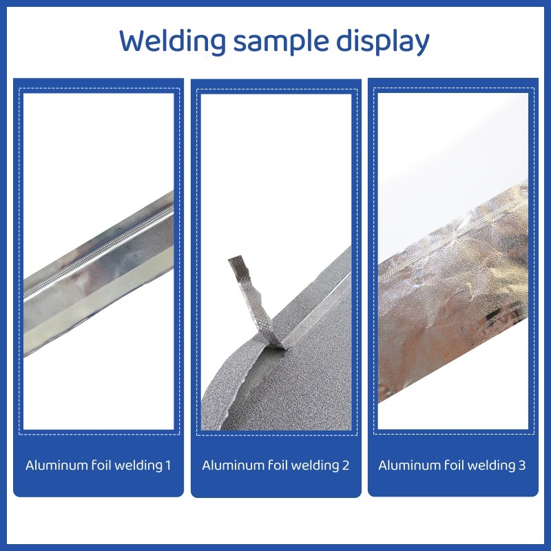HF-WX-20SD Ultrasonic Seam Welding Machine welding sample display