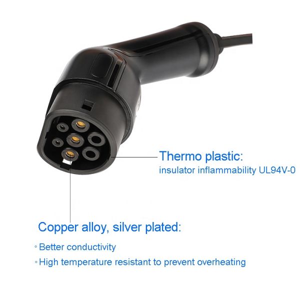 Long Type 2 To Type 2 EV Cable 7.4kW