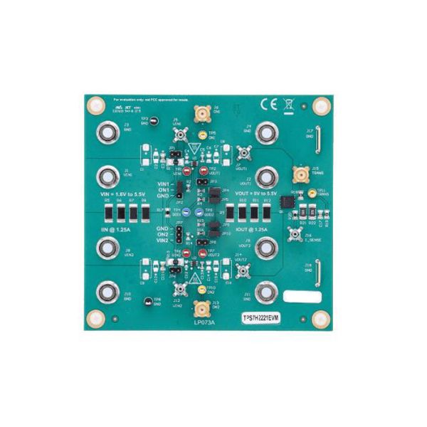 Quality TPS7H2221EVM Embedded Solutions Evaluation Board 1.25A Load Switch Evaluation Module for sale